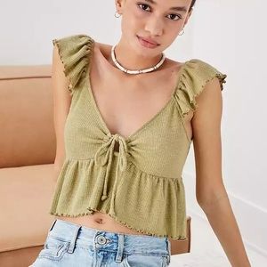 AE V-neck Keyhole Tank Top